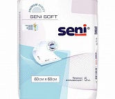 Пеленки гигиенические "Seni" для урологических больных SOFT 60x60 см по 5 шт