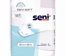 Пеленки гигиенические "Seni" для урологических больных SOFT 60x60 см по 5 шт