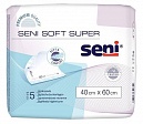 Пеленки гигиенические "Seni" впитывающие SOFT 40 и 60 см по 5 шт