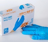 Перчатки Wally Plastic (Винил/Нитрил) (XL)